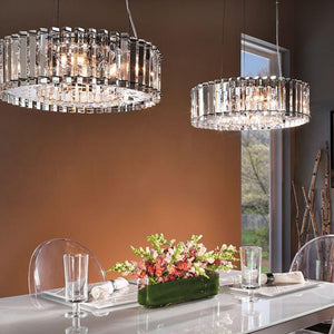 Crystal Skye 8 Light Chandelier-Ceiling Lighting-Luxe Interior