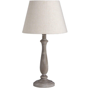 Linen and Wood Teos Table Lamp-Hills Interior-Luxe Interior