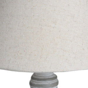 Linen and Wood Paros Table Lamp-Hills Interior-Luxe Interior