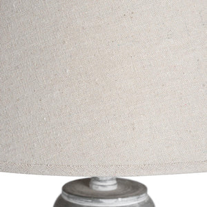 Linen and Wood Ithaca Floor Lamp-Hills Interior-Luxe Interior