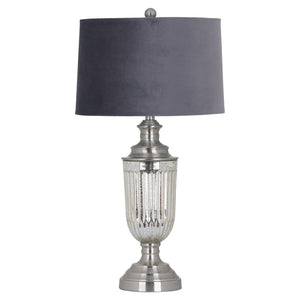 Glass and Silver Penelope Table Lamp-Hills Interior-Luxe Interior