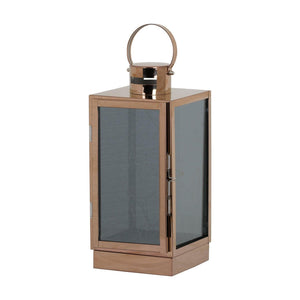 Large Copper Lantern With Led Micro Lights-Hills Interior-Luxe Interior
