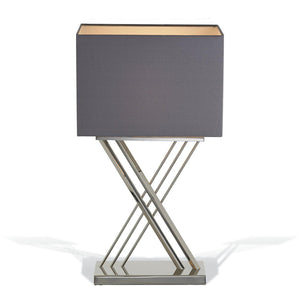 Nickel Table Lamp Roma