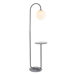 Arc Floor Lamp with Tray