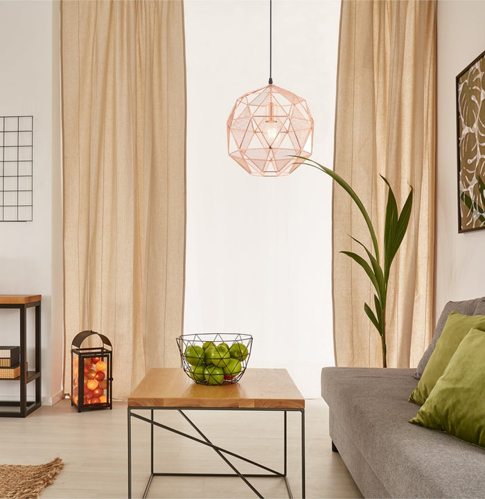 Armour Pendant Light Copper