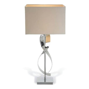 Tall Cali Twist Metal Lamp