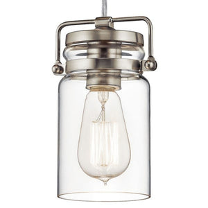 Brinley 1 Light Mini Pendant – Olde Bronze