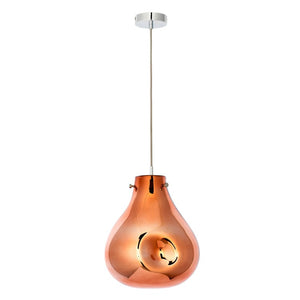 Magma Pendant Copper Light