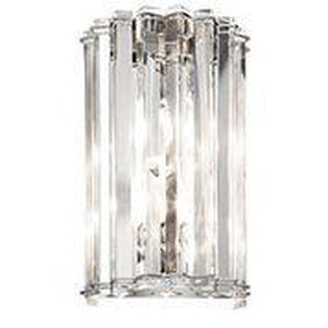 Crystal Skye 2 Light Wall Light-Wall Lighting-Luxe Interior