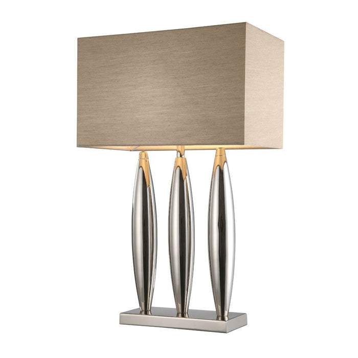 Dari Nickel Table Lamp