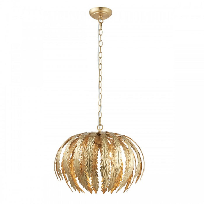 Leaf Golden Pendant Light