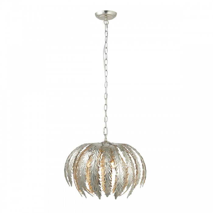 Leaf Silver Pendant Light