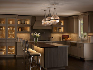 Aster 3 Light Pendant – Polished Nickel