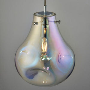 Lava Mouth Blown Glass Pendant Light