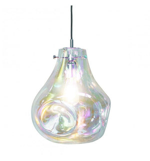 Lava Mouth Blown Glass Pendant Light