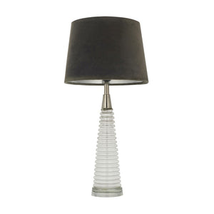 Naia Clear Glass Table Lamp