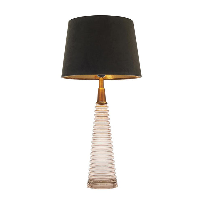 Naia Rose Pink Glass Table Lamp