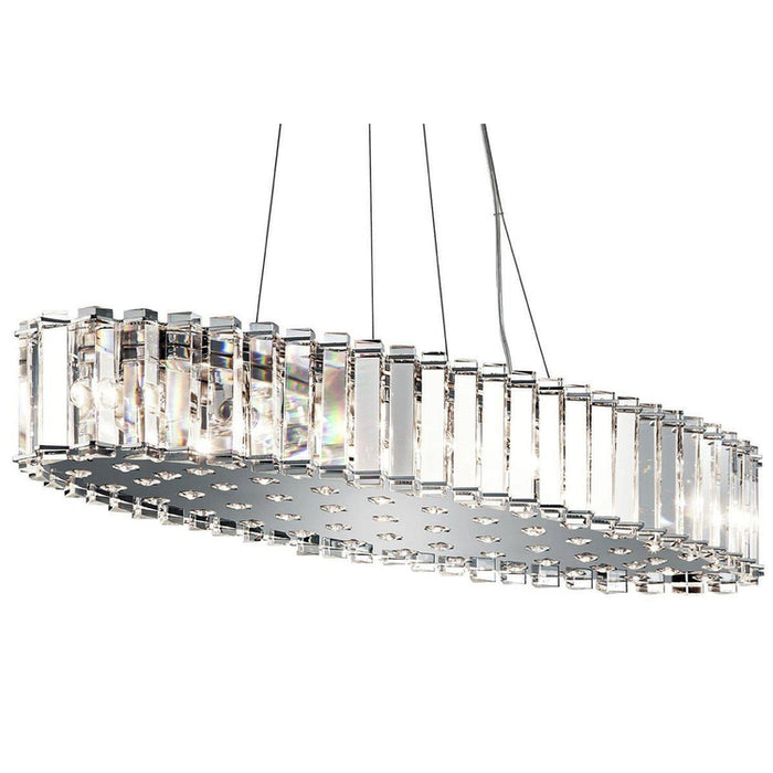 Crystal Skye 8 Light Island Chandelier