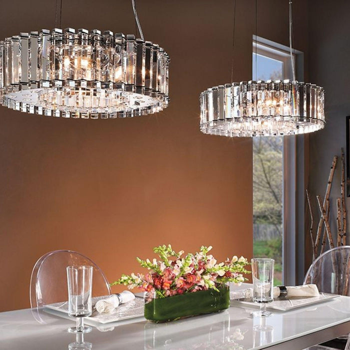 Crystal Skye 8 Light Chandelier