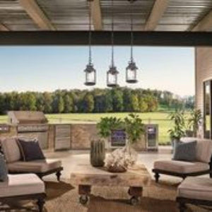 Ashlandbay 1 Light Small Chain Lantern-Ceiling Lighting-Luxe Interior