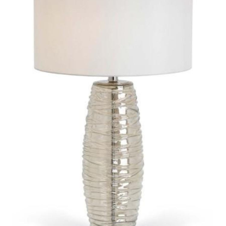 Barana Cognac Glass Table Lamp