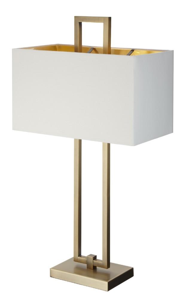 Danby Table Lamp Antique Brass Finish