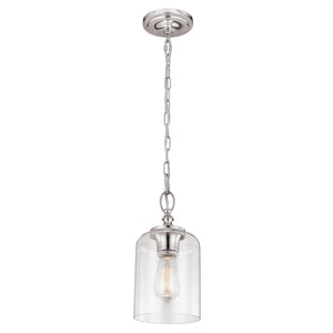 Hounslow 1 Light Mini Pendant Polished Nickel-Feiss-Luxe Interior