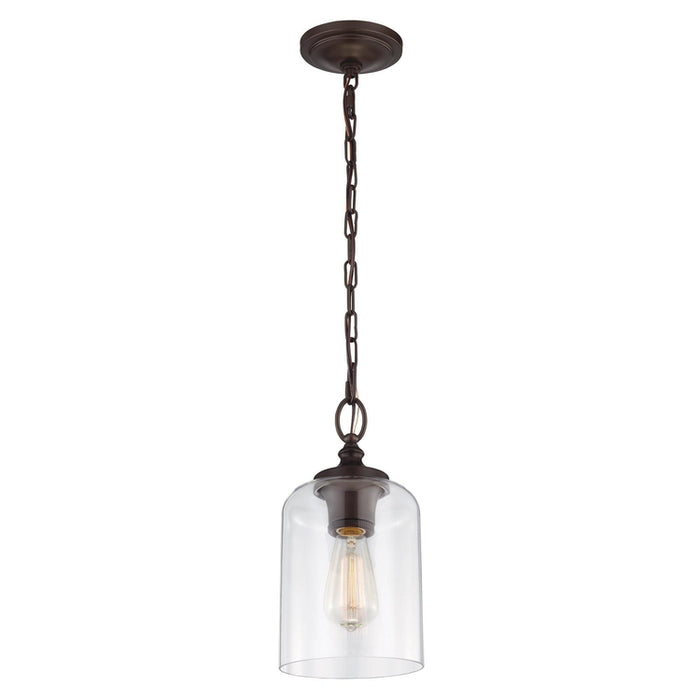 Hounslow 1 Light Mini Pendant Oil Rubbed Bronze