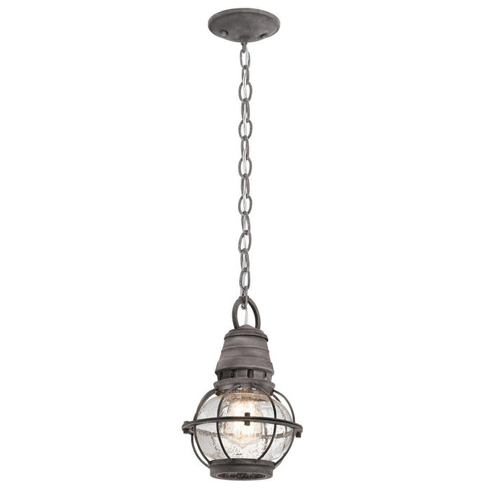 Bridge Point 1 Light Small Chain Pendant Lamp