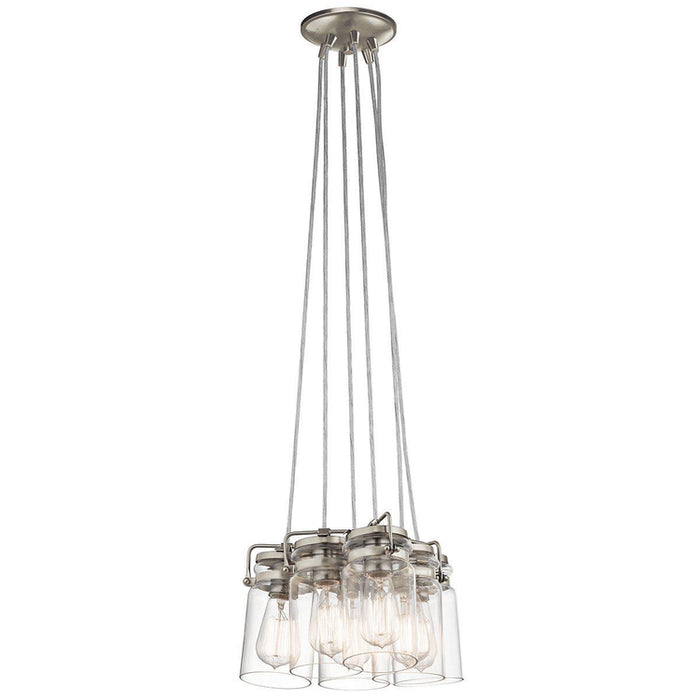 Brinley 6 Light Pendant – Brushed Nickel