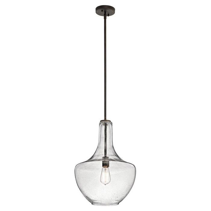 Everly 1 Light Medium Pendant – Olde Bronze