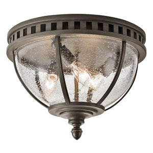 Halleron 3 Light Ceiling Flush-Kichler-Luxe Interior