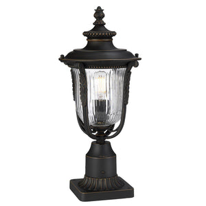 Luverne 1 Light Pedestal-Kichler-Luxe Interior