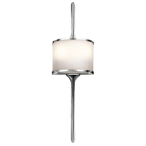 Mona 2 Light Wall Light – Polished Chrome-Kichler-Luxe Interior