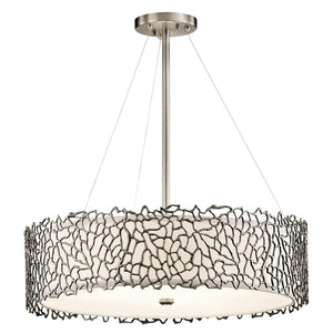 Silver Coral 4 Light Pendant-Kichler-Luxe Interior