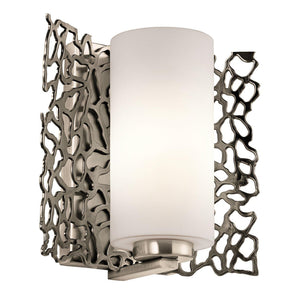 Silver Coral 1 Light Wall Light-Kichler-Luxe Interior